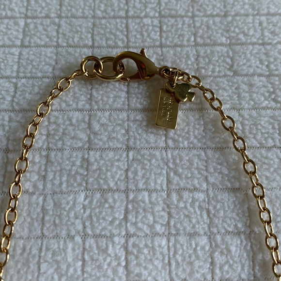 Kate Spade teal/yellow beaded necklace - Picture 5 of 9